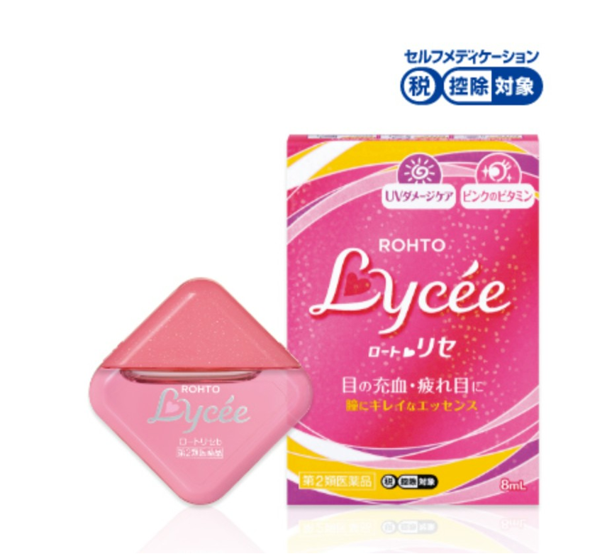 1.	ROHTO樂敦小花眼藥水（Lycee）