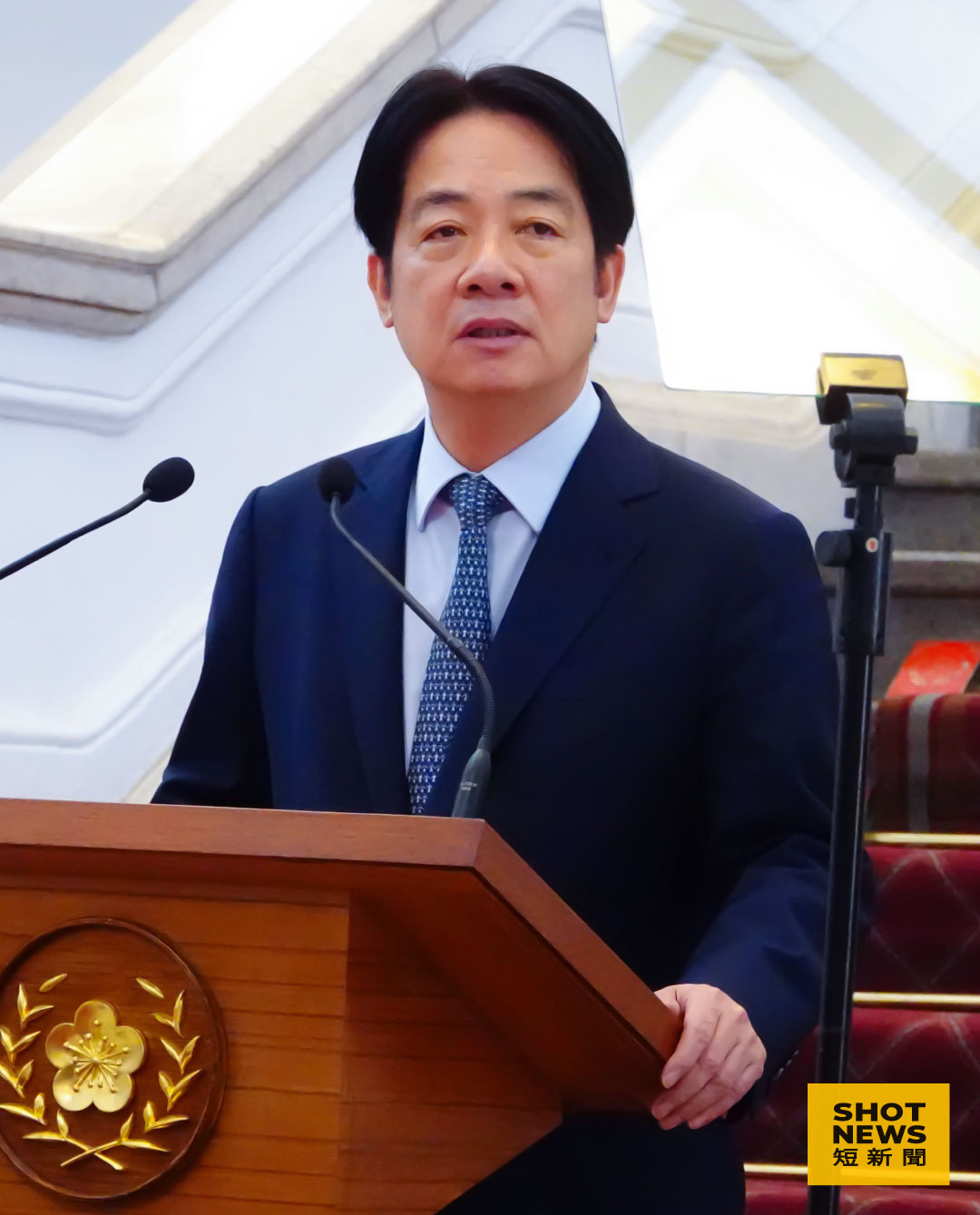賴清德總統宣布恢復軍事審判制度(圖：謝亦然攝影）