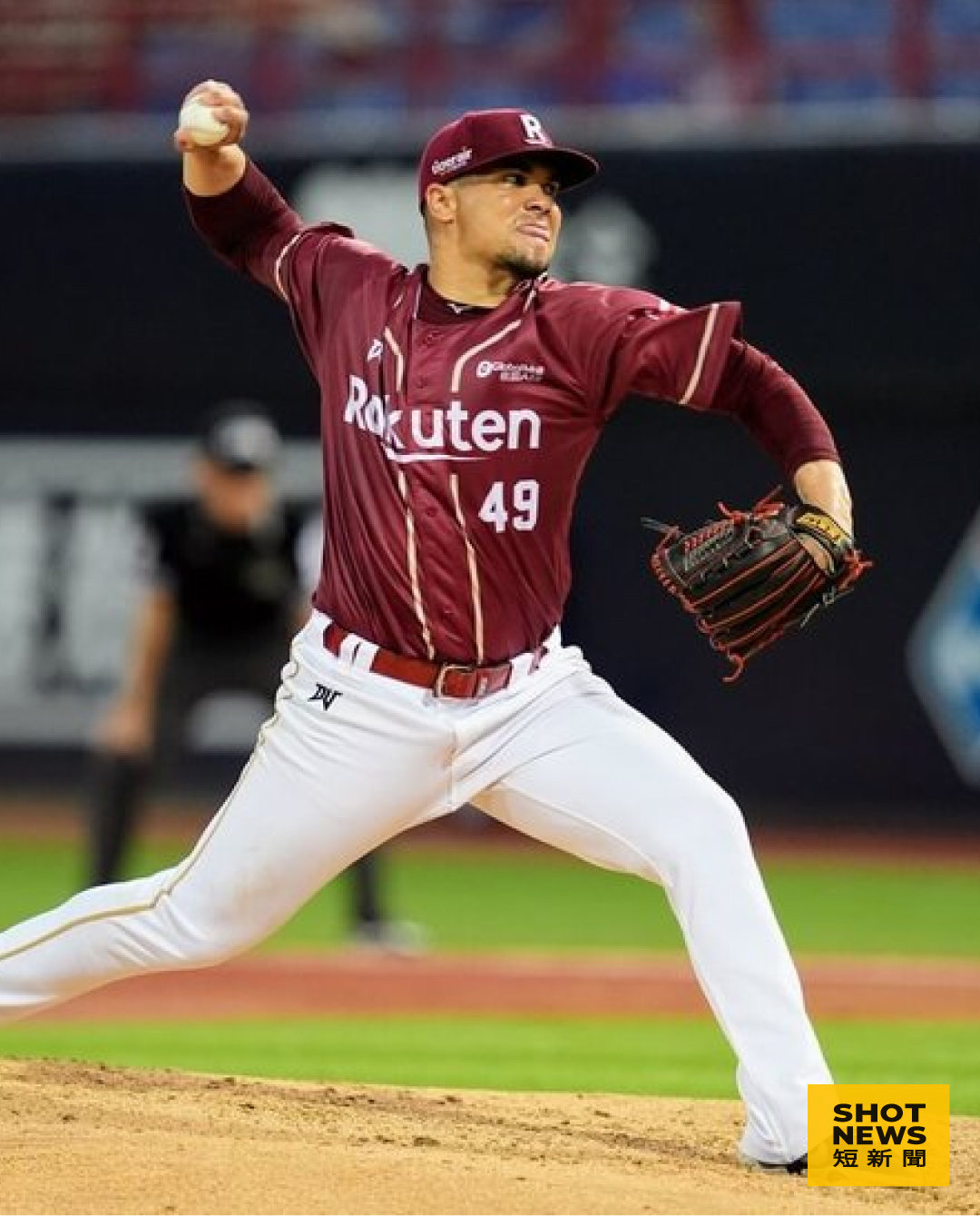 威能帝好投帶領樂天重回5成勝率（圖：中央社）