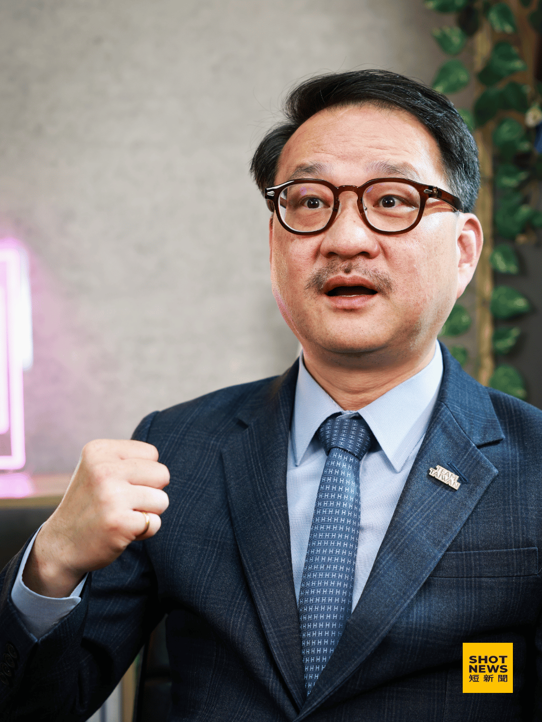 阮昭雄擔憂今年的總預算、軍購預算都還沒通過，現在看起來似乎卡在那裡無解 。(劉祐龍攝影)