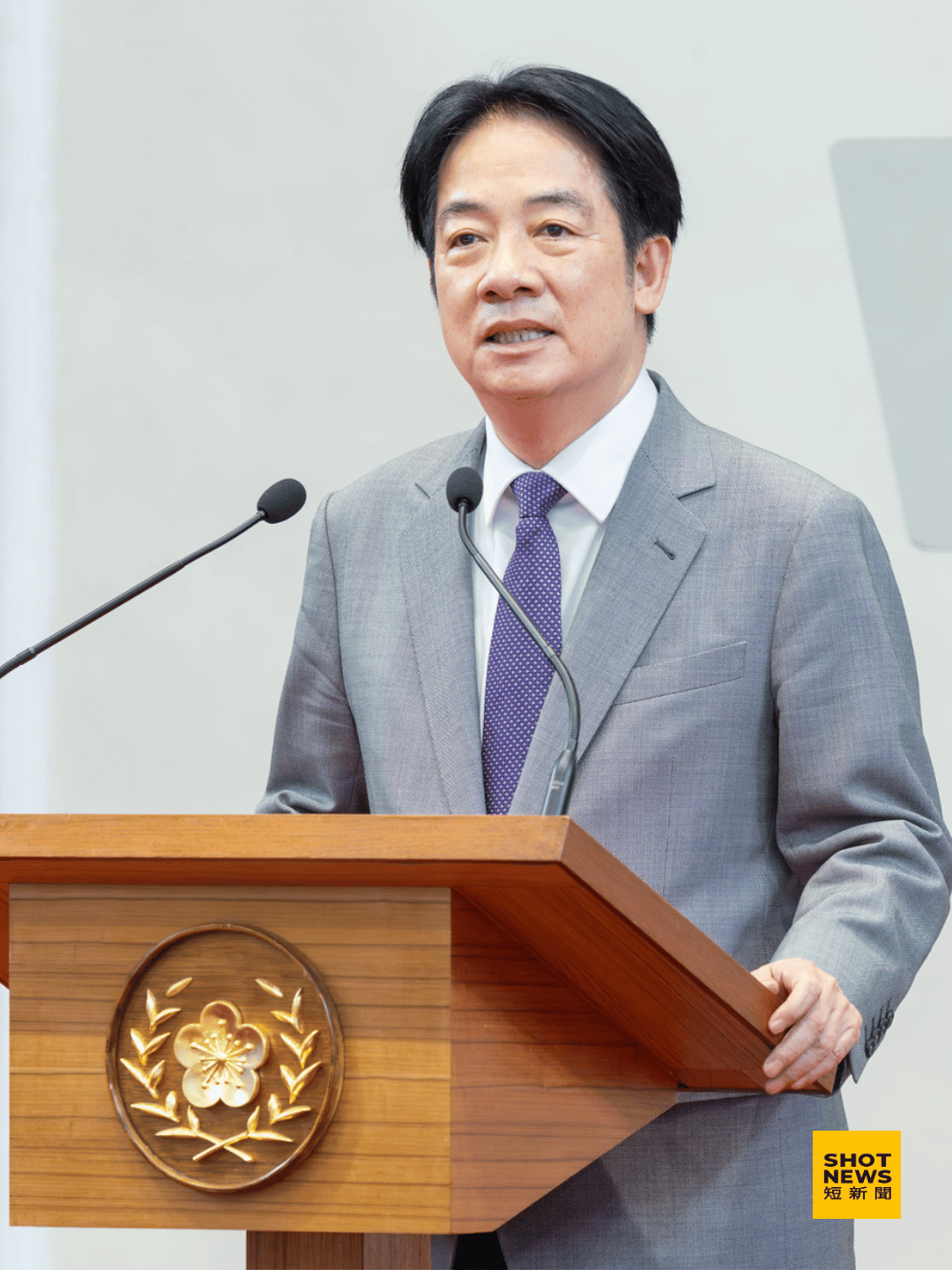 總統賴清德發表談話。(總統府)