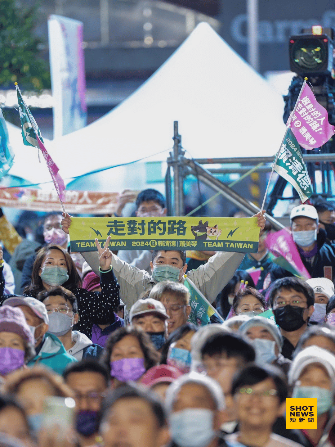 民進黨支持度現天花板 張景森：其實是危機