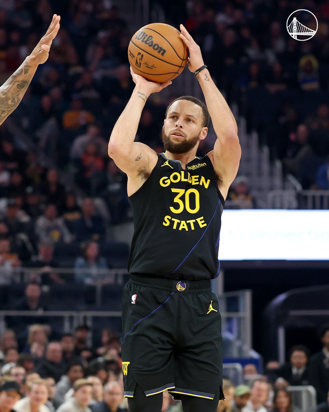 柯瑞。（圖：Golden State Warriors FB）